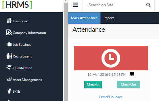 attendance