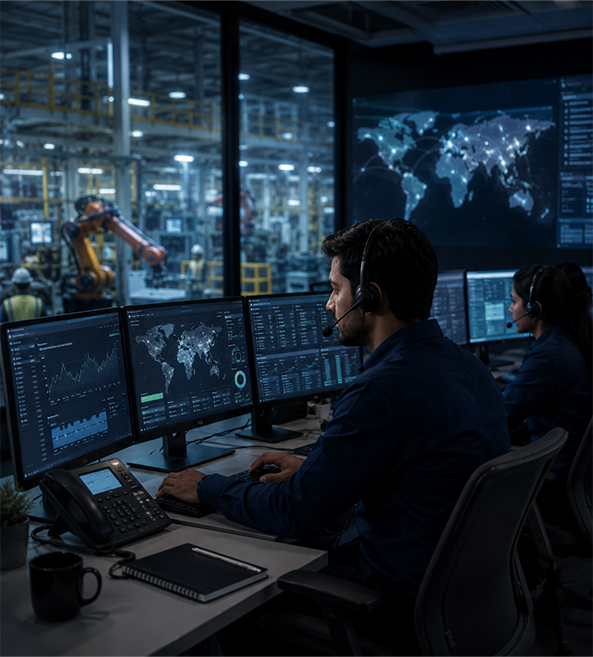 24/7 managed cloud operations for manufacturing
