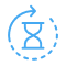 Slow development cycles icon